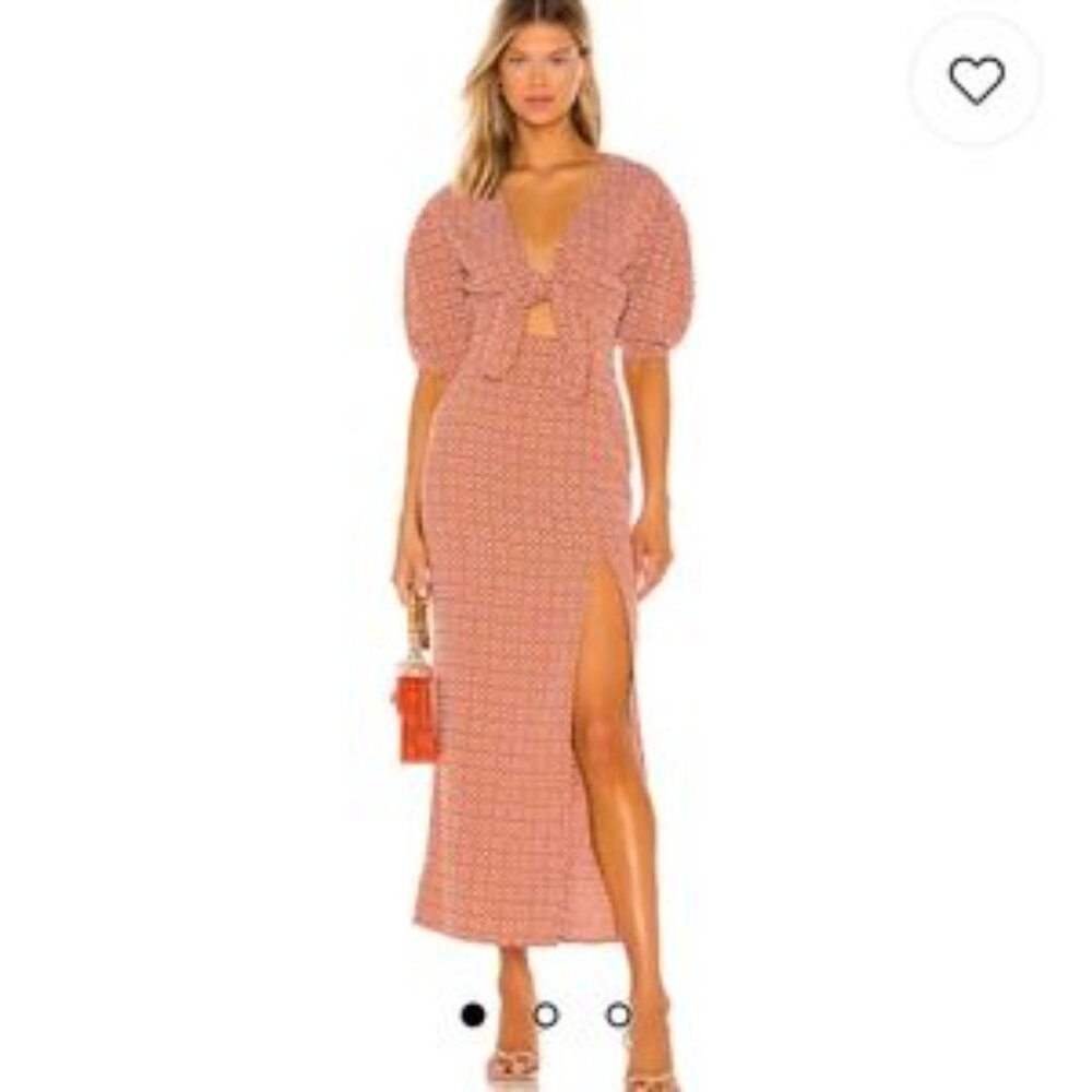 House of Harlow 1960 Red Midi Dress